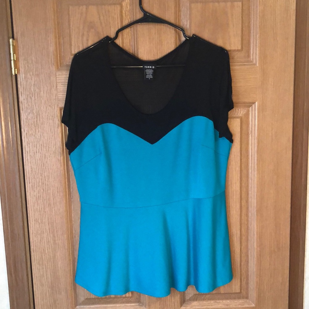 Torrid Peplum Top